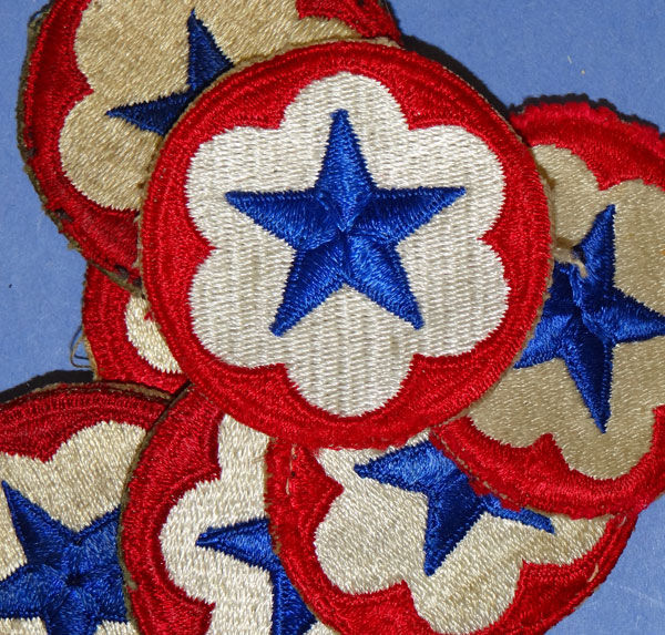 WW II U.S. "Army Service Forces" Shoulder Patches