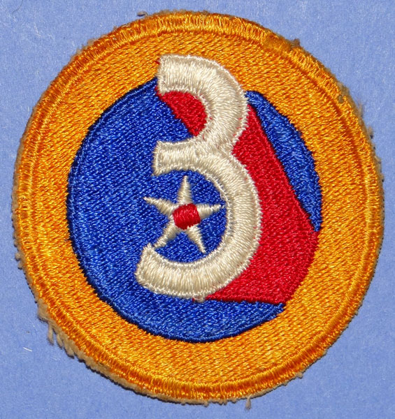 3rd USAAF WW II Patch