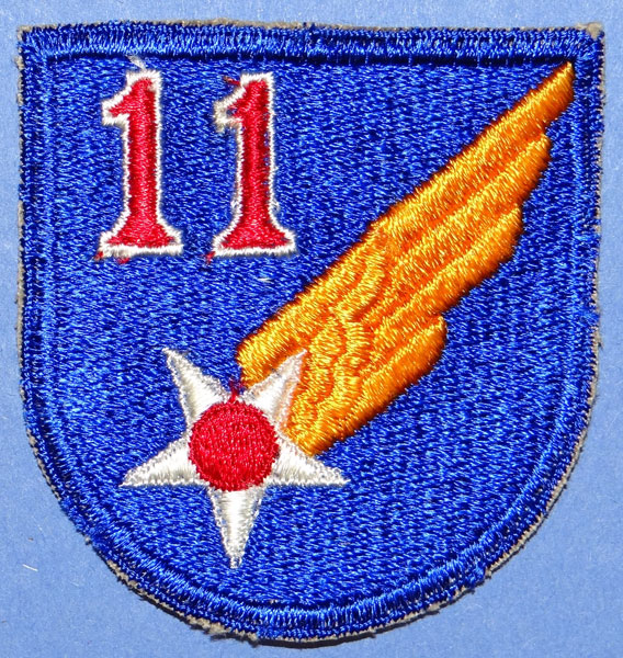 11th USAAF WW II Patch