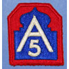 WW II 5th Army Patch