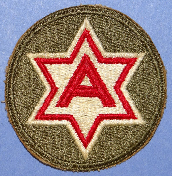 WW II 6th Army Patch - US Patches - Jessen's Relics Military Memorabilia