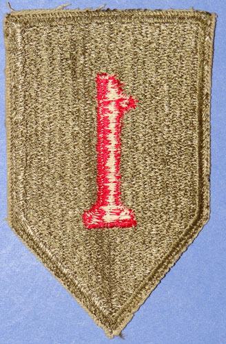 WW II 1st Infantry Div. Patch