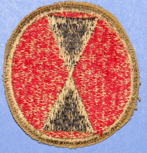 WW II 7th Infantry Div. Patch