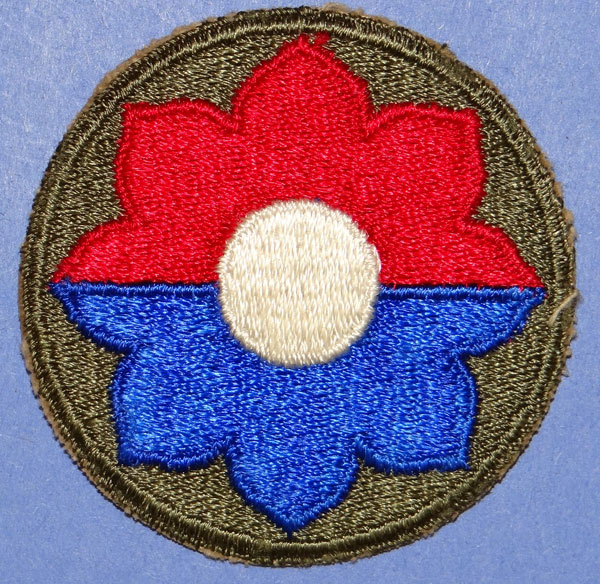 WW II 9th Infantry Div. Patch