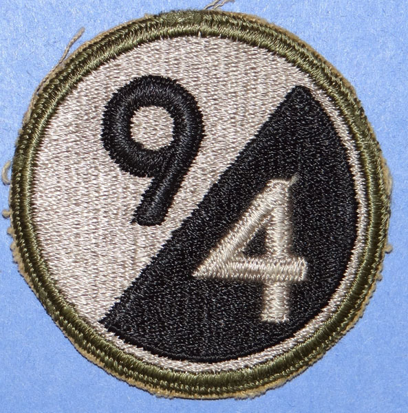 WW II 94th Infantry Div. Patch