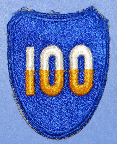 WW II 100th Infantry Div. Patch