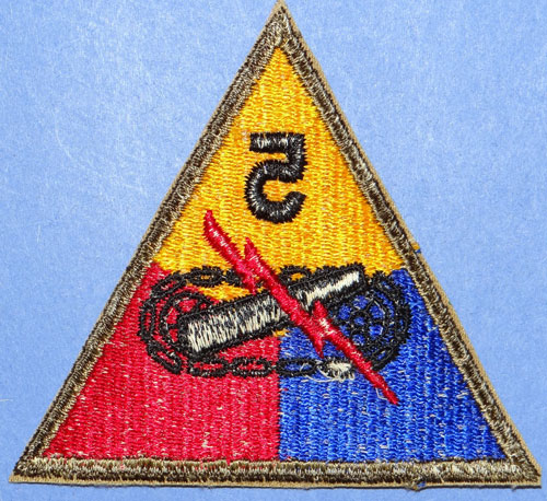 WW II 5th Armored Div. Patch