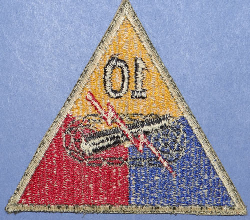 WW II 10th Armored Div. Patch