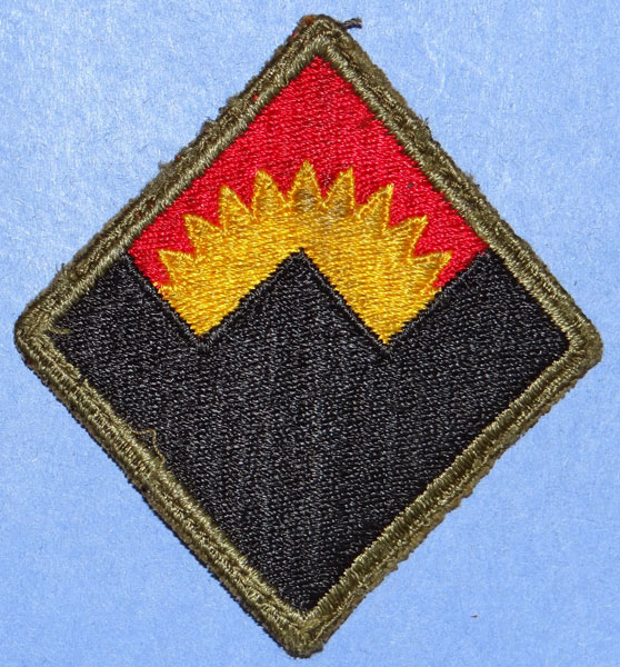 WW II AA Command Western Patch