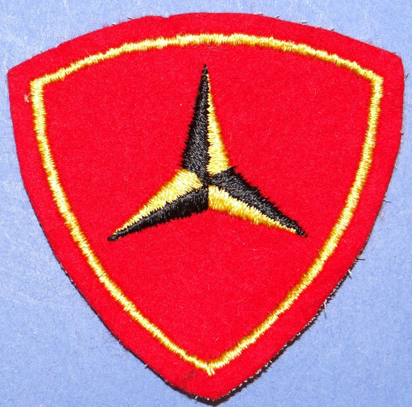 WW II USMC 3rd Div. Patch