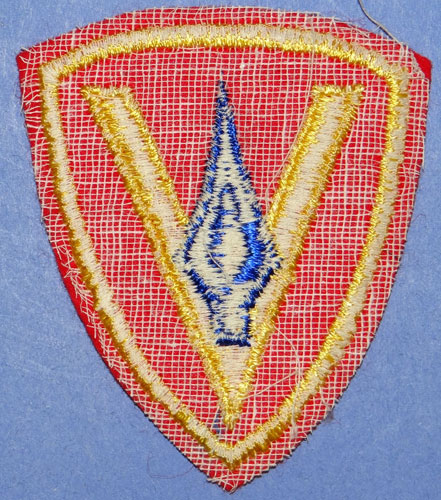 WW II USMC 5th Div. Patch