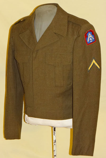 U S Army 1950 S Ike Jacket U S Uniforms Jessen S Relics Military Memorabilia