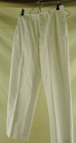 WW II U.S. Maritime Service Dress White Summer Uniform