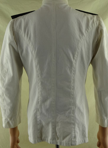 WW II U.S. Maritime Service Dress White Summer Uniform