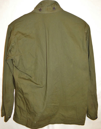 WW II U.S. Army M42 HBT Jacket/Shirt - U.S. Uniforms - Jessen's Relics ...