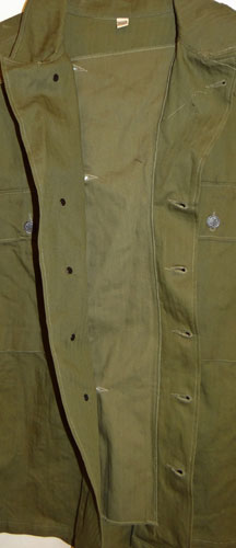 WW II U.S. Army M43 HBT Jacket/Shirt