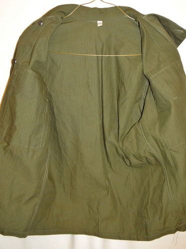 WW II U.S. Army M43 HBT Jacket/Shirt - U.S. Uniforms - Jessen's Relics ...