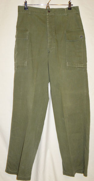 WW II U.S. Army M42 HBT Trousers - Jessen's Relics Military Memorabilia